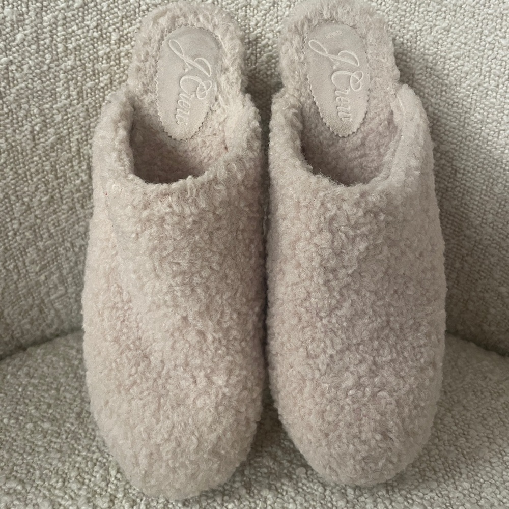J. Crew Sherpa Wood Clogs - Picture 2 of 8